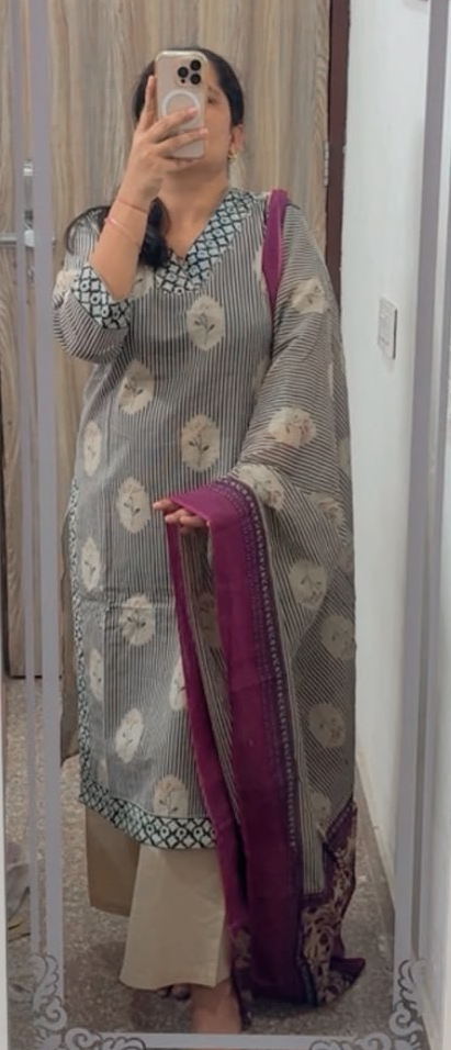 3-piece Cotton Suit