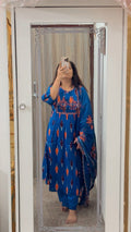 Ambrodied Anarkali set