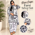 Pure Crepe Farsi Salwar Suit