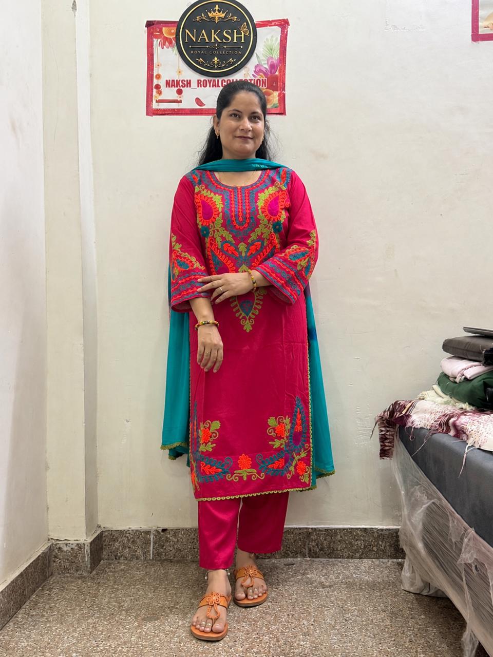 Pakistani Embroidered Suit